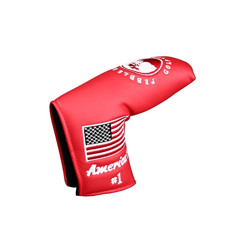 Premium PU Leather ★ Putter Cover ★ American Flag Pattern