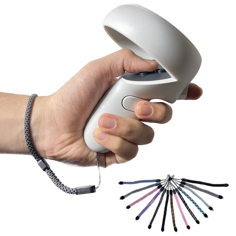 Improved Replacement Wrist Wraps for Oculus Quest 2 Gen Controller,