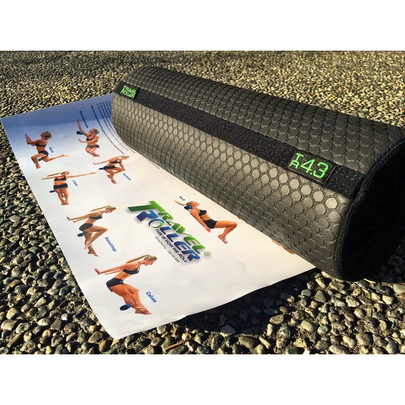 Travel Roller® Deluxe Foam Roller *Blue* with Free Online Instructional