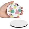 Sublimation Blanks Coasters, 20 Pcs 4 Inch Neoprene Round Sublimation