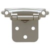 BRAINERD H0103AV-SN-O2 Self-Closing Overlay Hinge, Matte Nickel