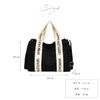 DIVA Rose Tote Bag, Canvas, Women's, Shoulder Bag, 2-Way Handbag,