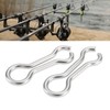 Briny River 250Pcs 16x1.2mm Fishing Sinker Eyes Stainless Steel Suitable