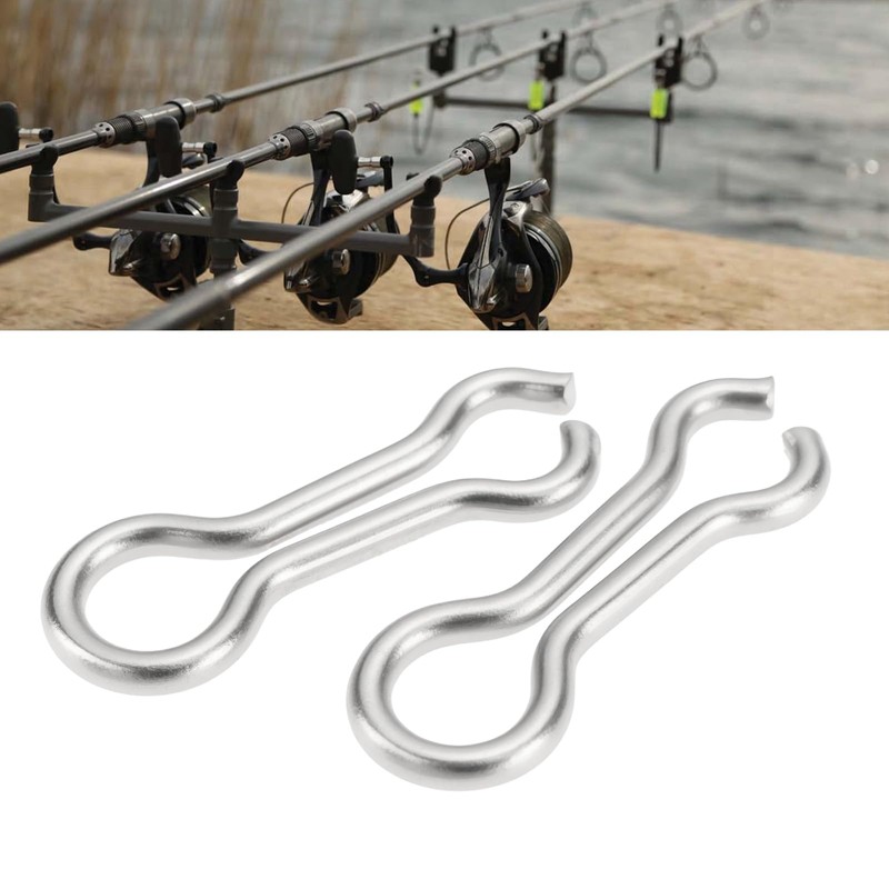 Briny River 250Pcs 16x1.2mm Fishing Sinker Eyes Stainless Steel Suitable