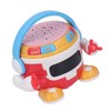 Baby Drum Robot Toy 360 ° Rotation Music Light Projection
