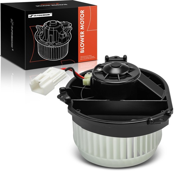 A-Premium Rear HVAC A/C Heater Blower Motor with Wheel Compatible