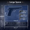 BE-TECH Biometric Gun Safe for Handgun, 0.22 Cubic Feet Fingerprint