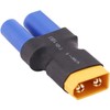 Boladge 4pcs XT60 Plug Male Connector to EC5 Plug Female