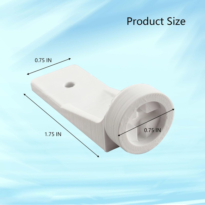 Dicsley 2 Pack Freezer Door Hinge Plate for Dometic 2002244008