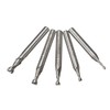 ChaRLes 5 Pieces 2 Flute 2/3/4/5/6 mm 6 mm Shank