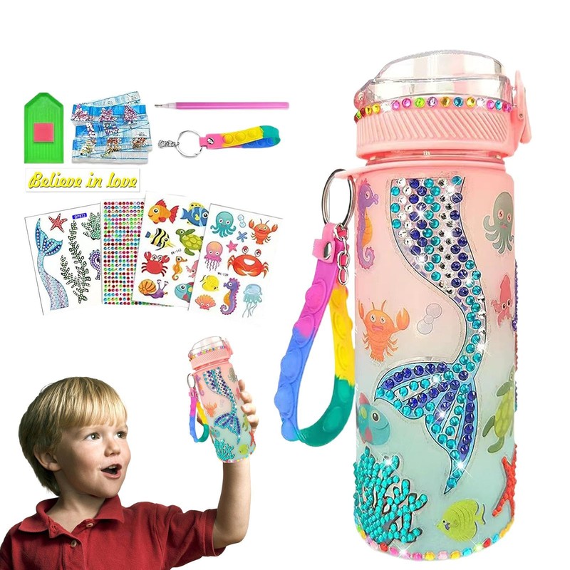 Decorate Water Bottle Girls | Make Your Own Water Bottle