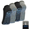 ELUTONG Pilates Ballet Barre Yoga Socks 1-4 Pack Non Skid