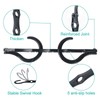 BDSHUNBF 2 Pack Clothes Drawer Organisers, with Hanger Hook, 7