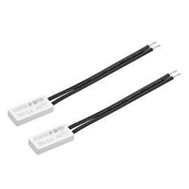 sourcing map KSD9700 Thermostat, 40℃ Normally Open Temperature Switch, N.O 5A Thermal Switch Temperature Controller 2pcs