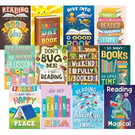Teacher Created Resources Reading is Fun Small Poster Pack (TCR6629)