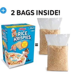 Kellogg's Rice Krispies Breakfast Cereal, 42 oz.