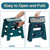 Flottian 13" Folding Step Stool for Adults and Kids Holds