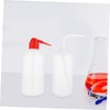 Gatuida 4pcs Elbow Washing Bottle Precision Squeeze Safety Bottles for