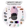 Water Bottle Holder with Strap, 4 Big Pockets with Compartment,