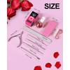 MORGLES Cuticle Remover kit, 100/180 Nail File and Nail Buffer