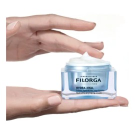 Filorga Hydra-Hyal Crema Facial 50 ml con 5 Ácidos Hialurónicos Hidratación Intensa