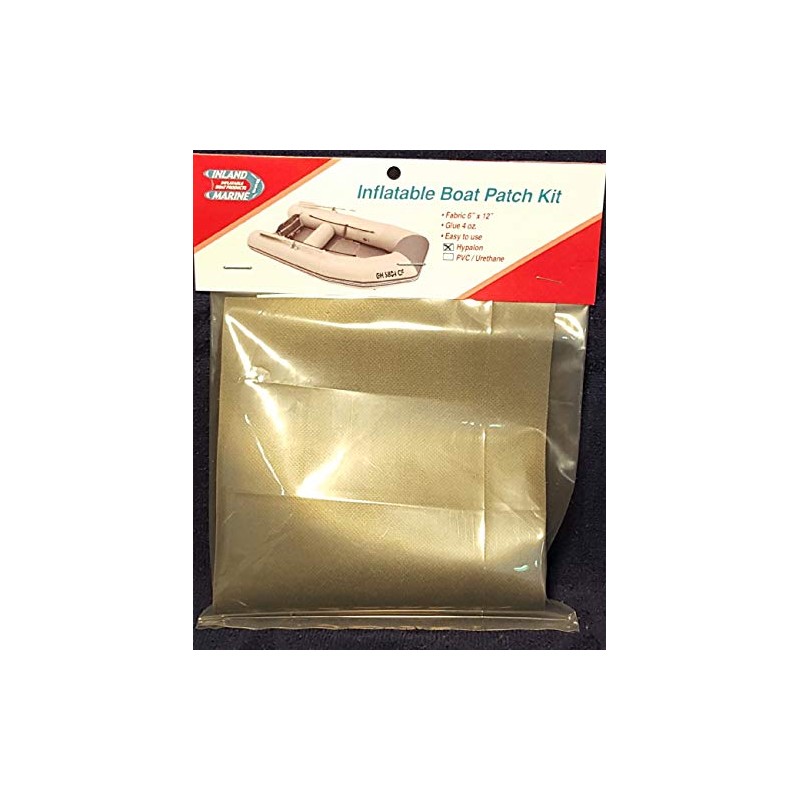 Inland Marine USA Inflatable Boat, Dinghy and Raft Patch Kit