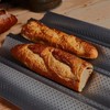 Baguette Pan Stainless Steel U Shape Uniform Heating Perforated Design