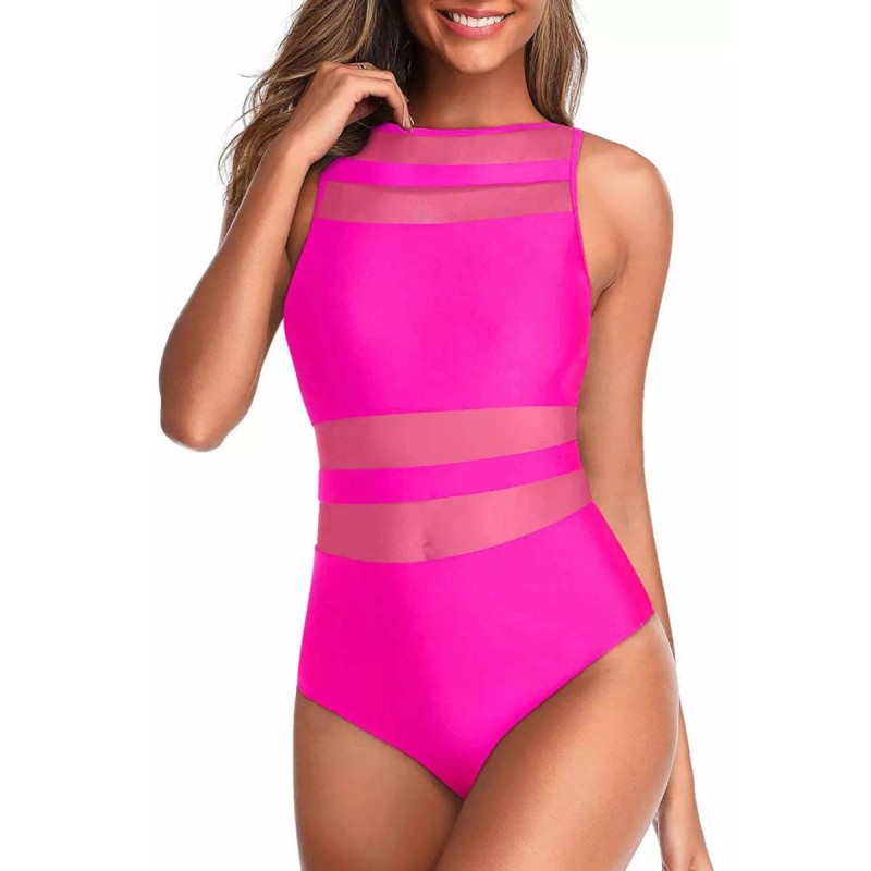 Holipick Traje De Baño Sexy Una Pieza Entero Mujer Control