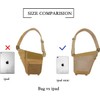 Concealed Carry Sling Bag for Men, Chest Holster Bag of