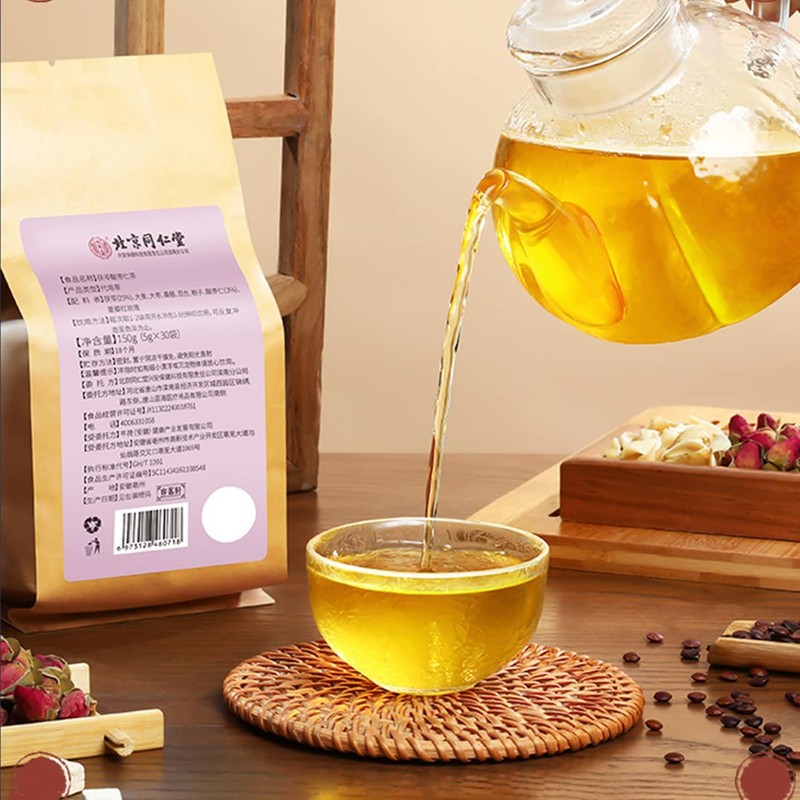 Suanzaoren Poria Lily Tea 150g (5g*30bag) 5.29OZ, Good night tea