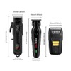 Razors Professional Haircut Set, USB Rechargeable, T-Cutter Carving Scissors, Men's