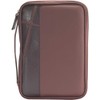 Man of God Two-Tone Brown Cross Faux Leather Men's Bible