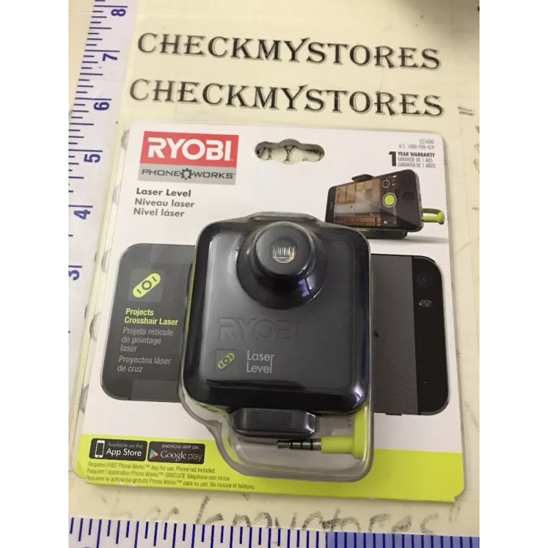 Ryobi New Ryobi Phone Works Laser Level Model # ES1600