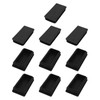 METALLIXITY 10pcs Rectangle End Caps (100x50mm) Plastic Rectangle Tube Insert