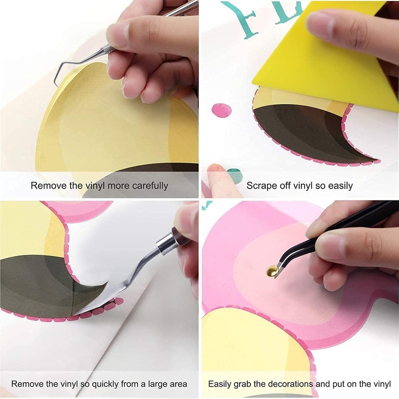 Tiardey 23 Pack Weeding Tools for Vinyl Weeding Tools Craft