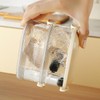 ZAAWUUT Spice Storage Box,Leakproof,Freezer Safe, Cereal Containers with Easy Lock