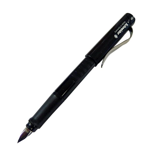 Schneider Base Fountain Pen, Tip Size: EF (Ultra Fine), Cartridge Type, blk