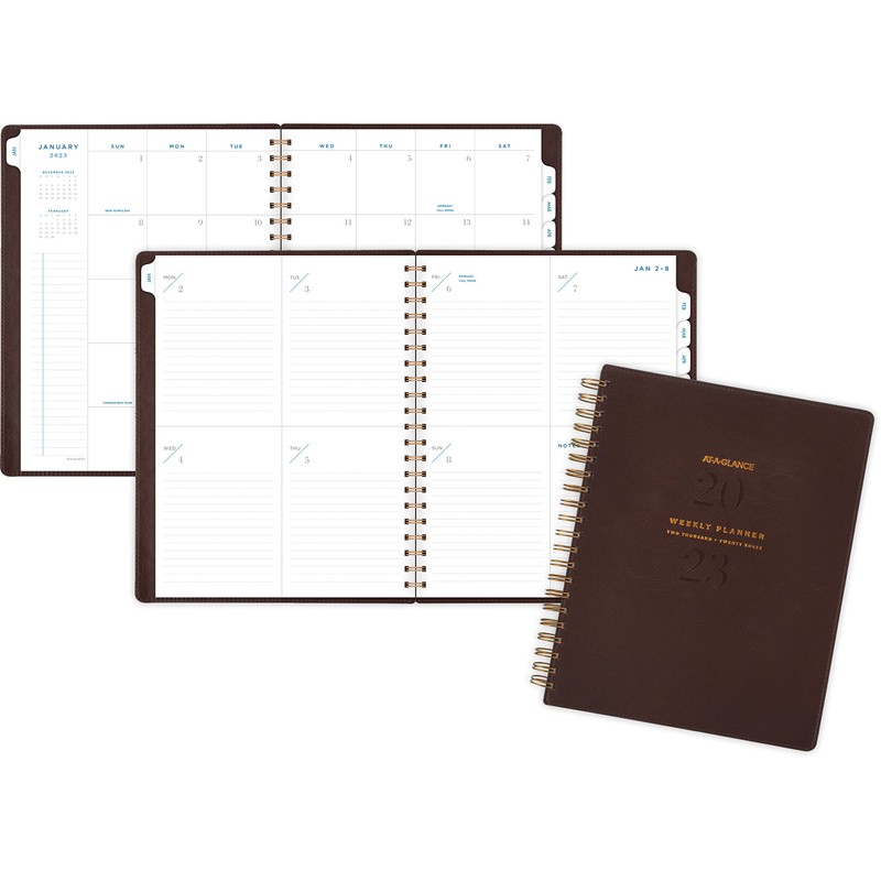 AT-A-GLANCE 2023 Weekly & Monthly Planner, 8-1/2" x 11", Large,