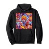 Crazy Anime Style Character Pattern Pullover Hoodie