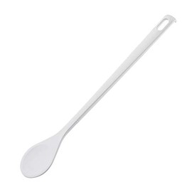 FACKELMANN Blanca 24277 Cooking Spoon Round 31 cm Hanging Plastic White