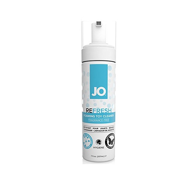 JO Refresh Foaming Toy Cleaner (Fragrance Free) 7 fl oz / 207 ml