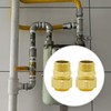 Vkinman 2-Pack NPT Brass Natural Gas Quick Connect Adapter Kit