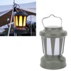 Camping Lantern Solar Powered USB Rechargeable Stepless Dimmable Retro Style