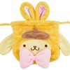 Sanrio 150771 Pompompurin Drawstring Set of 2 Easter Rabbit Pudding,