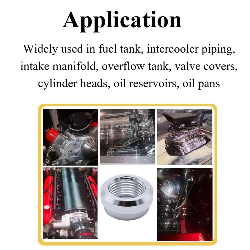 YSIL 1/2” NPT Female Weld on Bung Fuel Tank Fittings