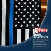 Anley Rip-Proof Double Sided Thin Blue Line USA Flag 3x5
