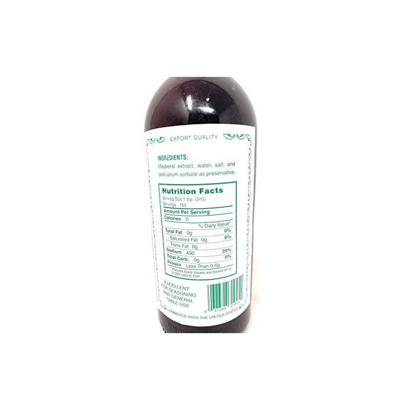Rufina Patis Fish Sauce - 25 oz, 2 Pack