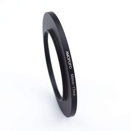 55 mm to 77 mm metal filter ring, 55-77 mm step up filter adapter ring, from camera lens with 55 mm filter thread to 77 mm filter ring