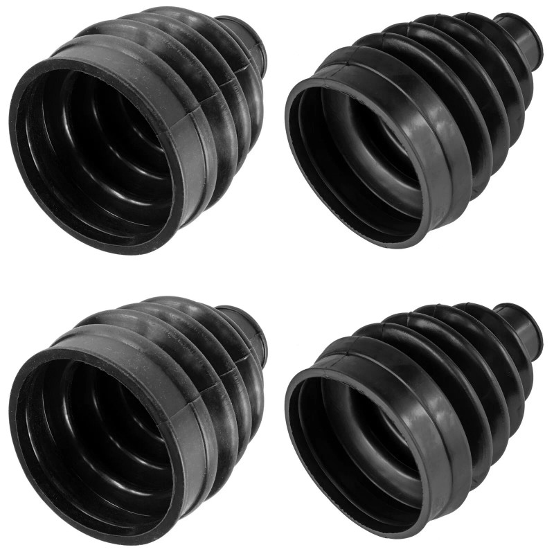 Caltric 2 Rear Axle Outer And Inner CV Boot Kit