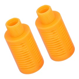 Plastic Pneumatic Muffler, Pressure Proof, Corrosion Resistant with Good Airtightness, 1.0MPa Plastic Pneumatic Muffler, for Diffusing Air and Muffling Noise Within Noise (25pcs